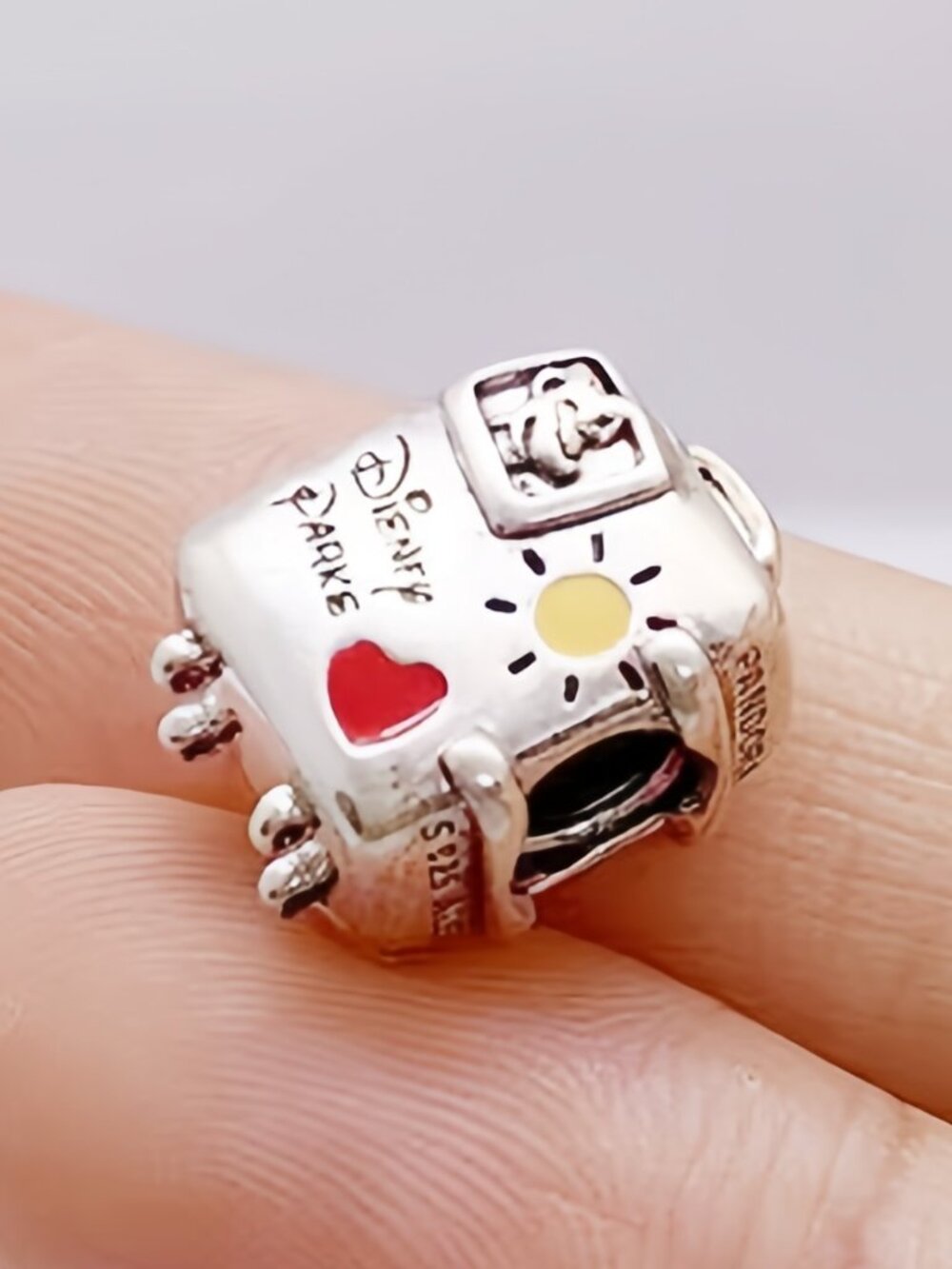 Pandora Disney Parks Suitcase Charm